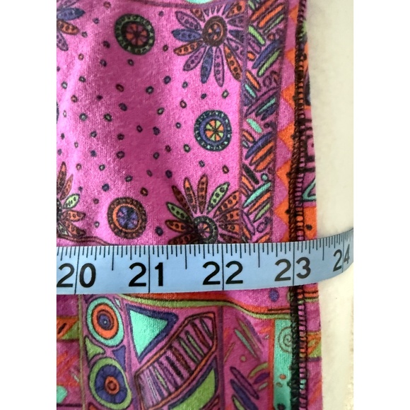 Coldwater Creek 90s Cotton Multicolor Pattern Jacket, PL - Picture 6 of 6